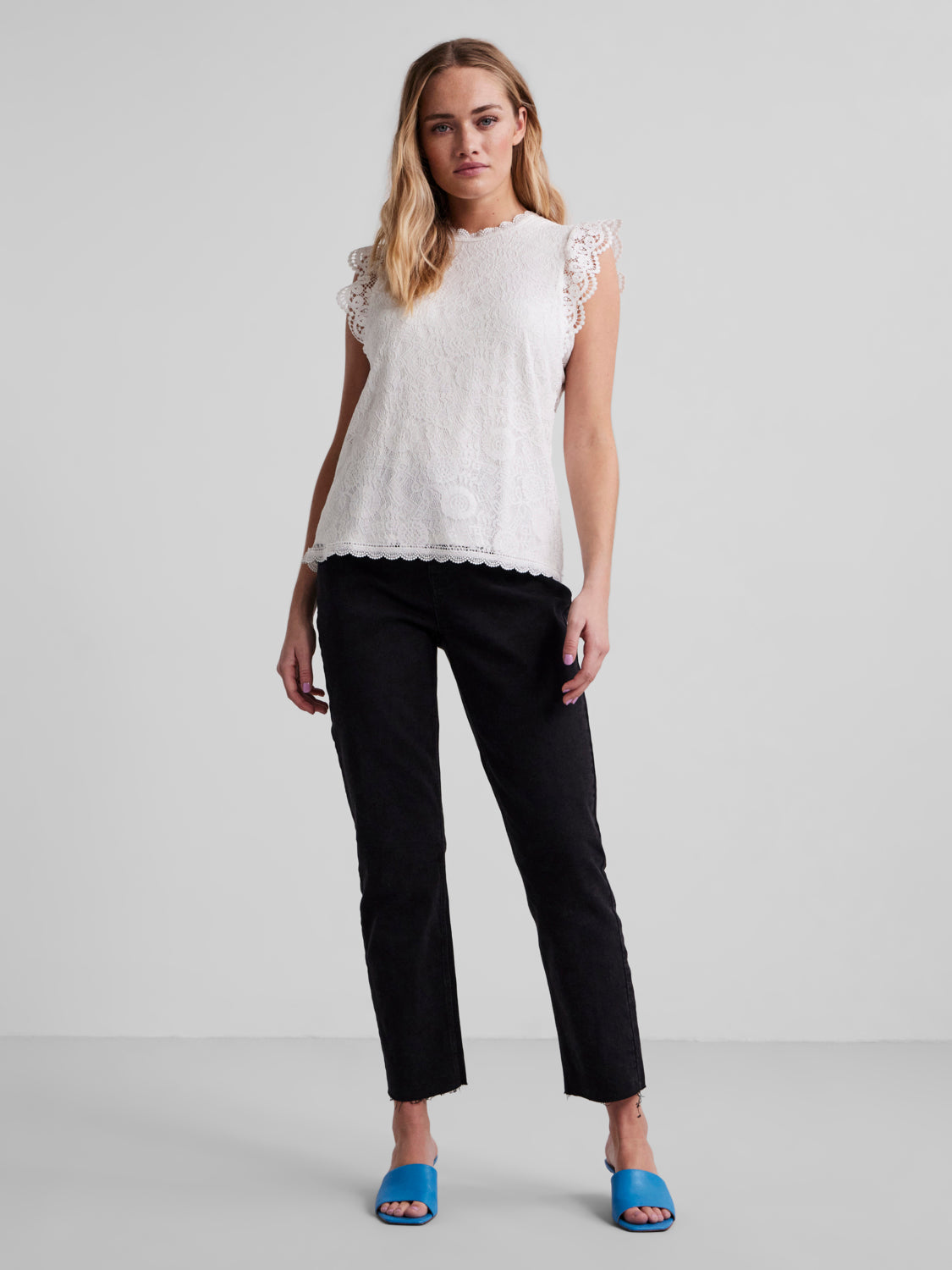 PCOLLINE Tank Top - Cloud Dancer